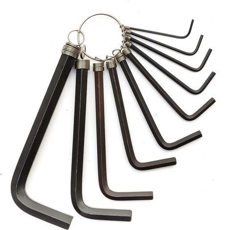 SET 10PZ CHIAVINI ESAGONALI LINEA ECO TOLSEN (1/4)