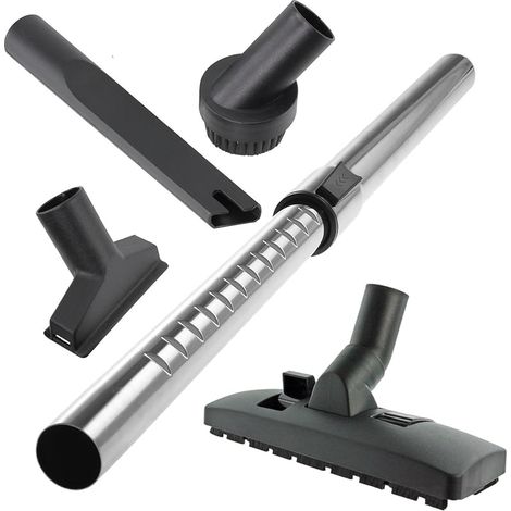 Tige télescopique et Mini kit d'outils pour Tous Les aspirateurs avec raccord de Tuyau de 32 mm de diamètre (1/5)