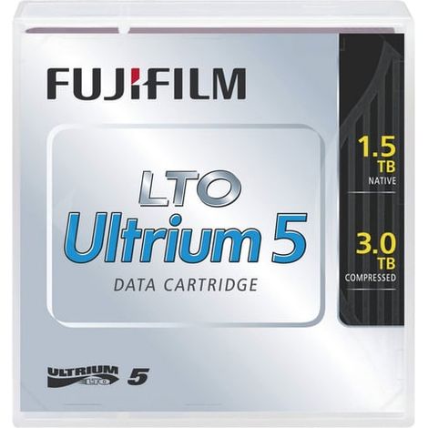 Supporto di archiviazione FUJIFILM LTO Ultrium G5 - Capacit� 1,5 TB / 3 TB - Compatibile con LTO Ultrium 5 - Modello 4003276