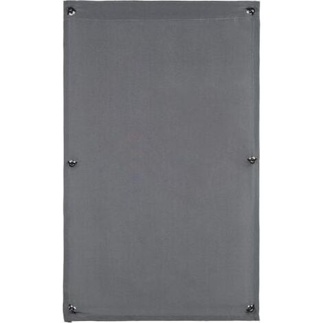 Kaelt - Rideau à ventouses, protection solaire et thermique, puits de lumière, 57x100 cm, portable, gris, polyester, 57x100 cm (1/5)