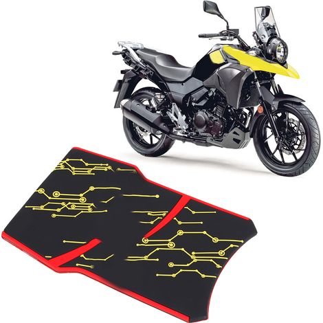 Protection adhésive décorative pour réservoir de carburant de moto Suzuki DL250 (rouge) (1/4)