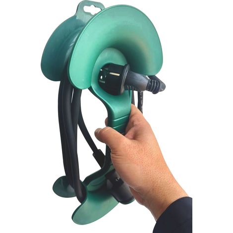 Prolongateur 15 mètres - 16A - Section 3G1,5mm2 - Rallonge électrique - Avec support mural - IP44