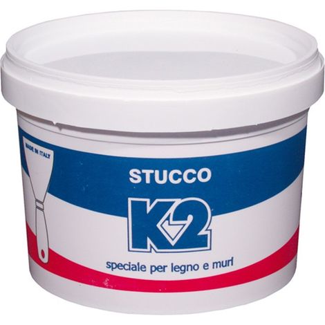 K2 stucco in pasta bianco per interni, scegli il formato  500gr (1/2)