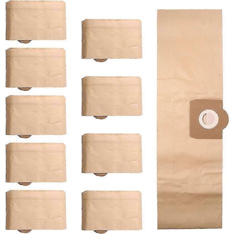 10er-Packung 6.959-130.0 Papierfilter-Staubbeutel A 2201/2204/2504 für Kärcher WD3 WD3P Nass- und Trockensauger CleEdition 0711 (1/4)
