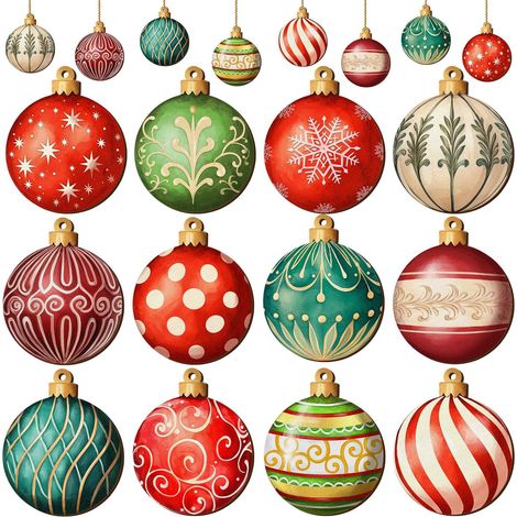 24 Pièces Decoration Noel Sapin, Boule en Bois Decoration Sapin de Noel, Deco Sapin de Noel, Deco Noel Sapin Robustes, Decoration Noel Bois Durables, Boule de Noel en Bois pour DIY Fête (1/5)