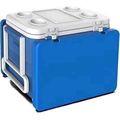 Réfrigérateur Passive Portable 45lt Avec Table Pliante Pour Le Camping Picnic Beach 286512 (1/5)