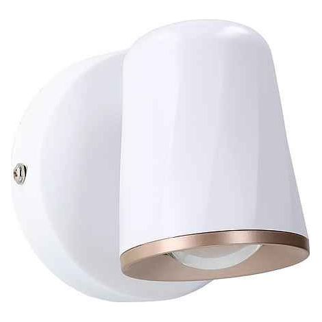 Forlight Adri - Projecteur LED et 546lm avec Blanc Chaud 3000K. Structure en Acier. Coloris Blanc (1/5)