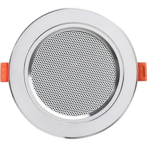 Haut-Parleur de Plafond – Haut-parleurs Ronds de Plafond et Muraux de 7,6 Cm, Parleur D'intérieur encastré avec Conception à Ressort, Son Stéréo, pour Home Cinéma, Co (1/5)