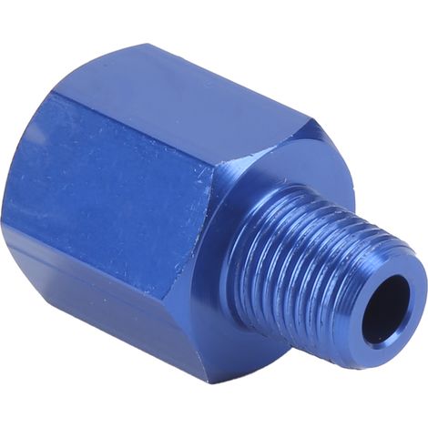 Adaptateur M12 femelle vers 1/8 NPT mâle, embout tuyau pour capteur pression huile, raccord conversion jauge, connecteur fileté (1/5)