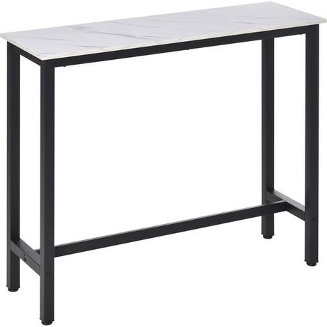 Table de bar marbre CESAR noire (1/5)