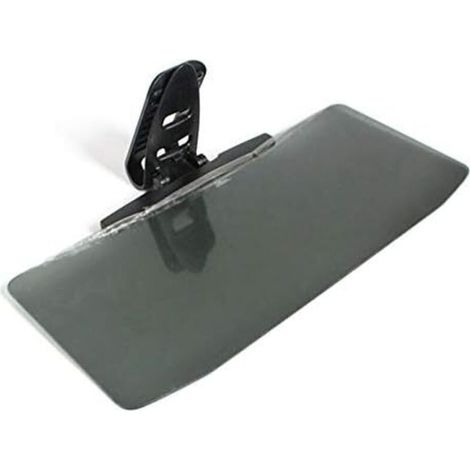 Pare-soleil voiture anti-éblouissement HD – Visière extensible 11,8x5,9 pouces – Rotation 180° – Installation facile – Filtre UV