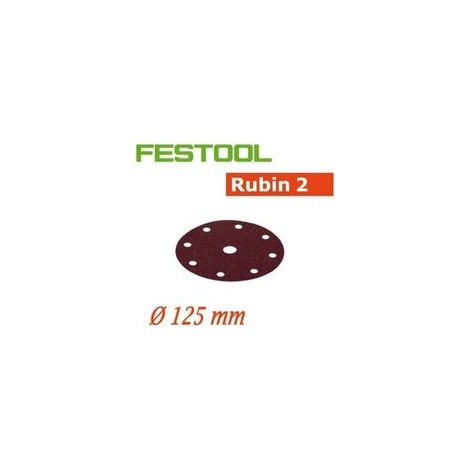 Festool – 125 mm P80 Schleifscheibe – 10er StickFix-Packung – Für Zwischenschliff von Holz – 499103 (1/5)