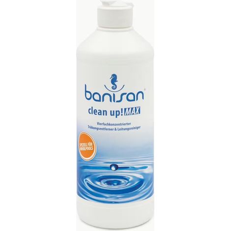 Banisan Clean up MAX 470 ml Cleanup Rohrreiniger für Whirlpools