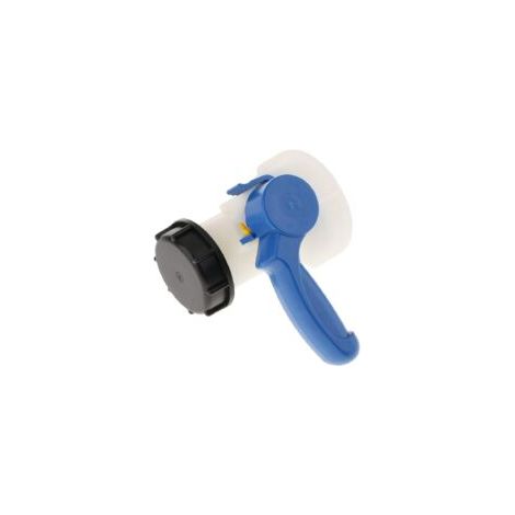 1 Pièce Vanne Papillon PP 62mm - Écrou Adaptateur pour Cuve/Réservoir IBC 1000 Litres (1/5)
