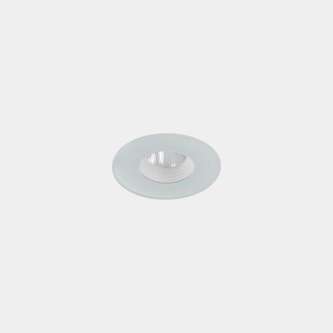 LEDS C4 Dako Spot encastré extérieur 8 cm LED blanche 7,5 W 3000 K IP66 Marche/Arrêt