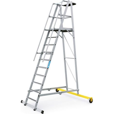 ZARGES LM-Plattformleiter 10 Stufen (1/5)