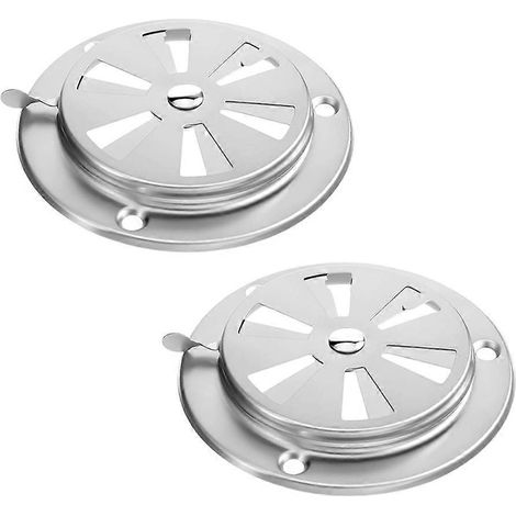 2 pièces barbecue Smoker air évent Closable évent pour gril barbecue cuisinière Smoker Exhaust évent pièces de rechange (1/5)