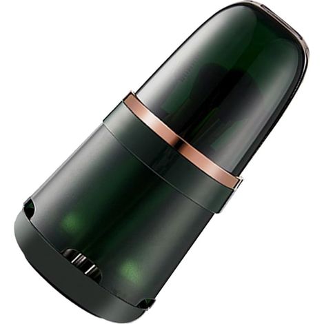 Organisateur de pinceaux de maquillage et porte-cosmétiques, pot de rangement rond, anti-poussière, pour bureau, vert clair
