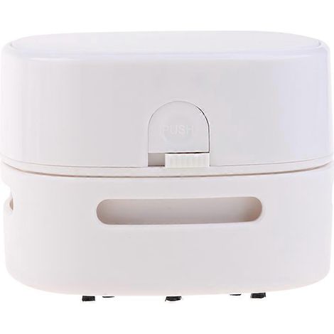 Mini aspirateur de bureau portable automatique, collecteur de poussière pour la maison et le bureau, puissant balai à poussière à aspiration (1/4)