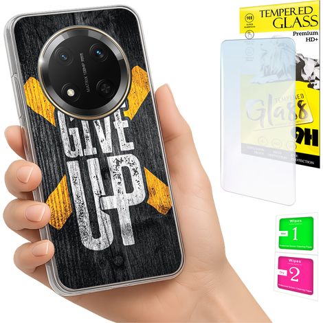 Étui pour Honor Magic7 Lite avec protection photo, coque arrière et verre trempé 9H (1/5)