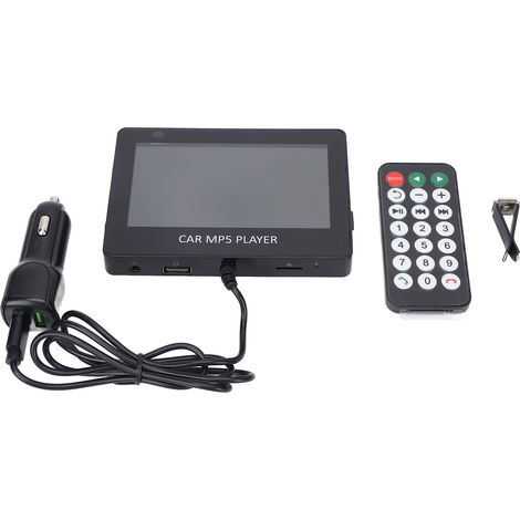 Lecteur Multimédia Voiture Bluetooth 5.0 MP5 Sans Fil 4,3 Pouces Multifonction pour Autoradio (1/5)