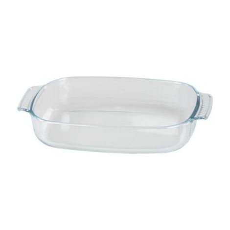Schüssel MagicHome, Auflaufform, Glas, rechteckig, Bräter, 2900 ml