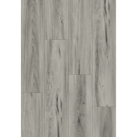 Échantillon de panneaux vinyles Mexen Jacksonville 1240 x 182 mm SPC 6,5 mm, sous-couche IXPE 1,5 mm, 4 V-Fuge, Acajou - F1062-S (1/2)