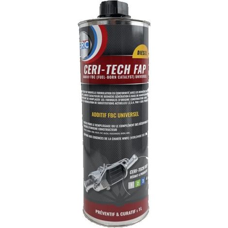 Additif - FBC - CERI-TECH FAP - Moteur diesel - Réduit les émissions polluantes - ERC