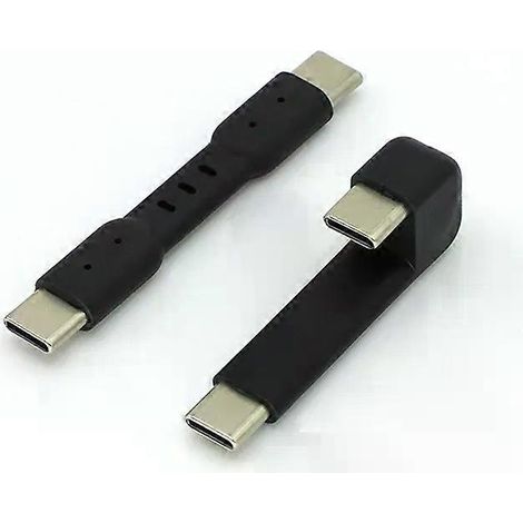 Für USB-C-Stecker-auf-Stecker-Datenkabel, Soundkartenadapter, Verbindung zwischen Mobiltelefon und USB-DAC, 180-Grad-Synchronladekabel – JXLGV (1/4)