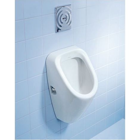 Duravit Urinal Duraplus, Zulauf und Ablauf ohne Deckel, (1/5)