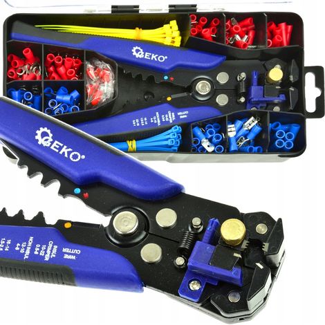 Pelacables multifuncional + juego de conectores y bridas para cables, 260 piezas (5/20) (1/3)