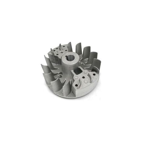 Volant magntique pour dbroussailleuse, multifonction 4 en 1, outil sur perche et tarire (1/5)