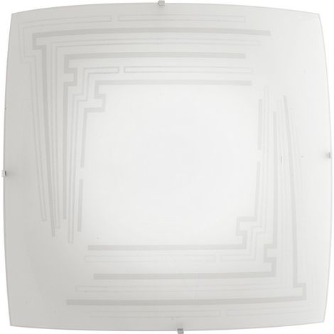 LUCE AMBIENTE DESIGN - PLAFONIERA CONCEPT 30x30CM 2XE27 60W (1/4)