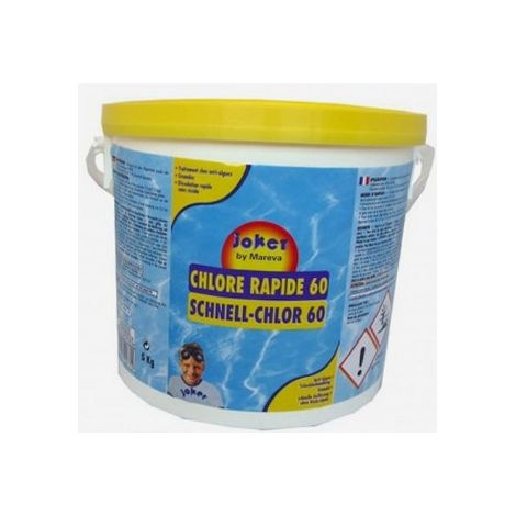 Chlore choc 5 kg  en pastille  de 20g