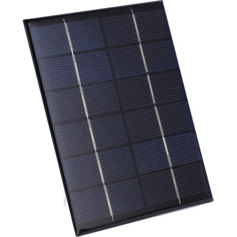 Chargeur solaire haute efficacité en silicium monocristallin, étanche, 2 W, 6 V (1/5)