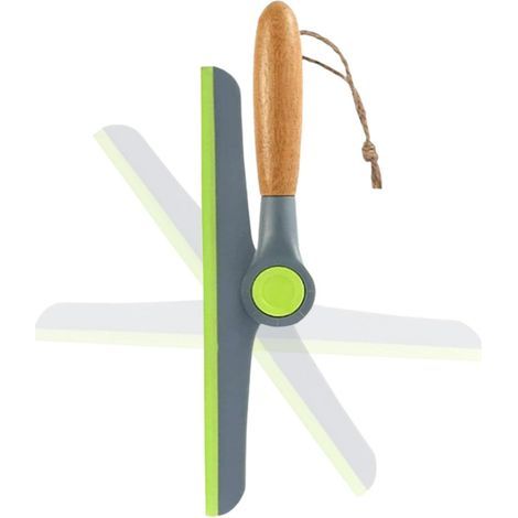 Raclette pour vitres - Raclette à Eau Raclette de Nettoyage de vitres en Caoutchouc, raclette de Nettoyage de Pare-Brise de Voiture (1/5)