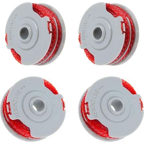 Paquete de 4 bobinas para recortadora Fly021 de Crediri para desbrozadoras inalámbricas Flymo (1/5)