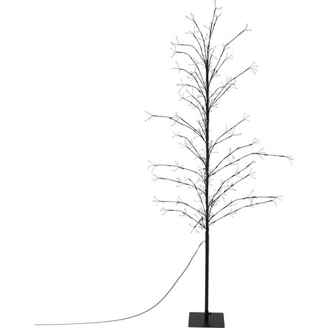 ECD Germany Albero Artificiale con 480 LED Bianchi Caldi 180 cm Decorazione con Timer per Interni ed Esterni IP44 Illuminato per Natale Rami Flessibili (1/5)