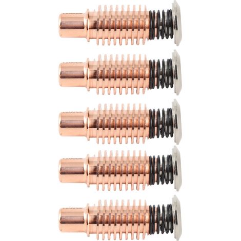 5 électrodes en cuivre pour torche à plasma, résistantes aux hautes températures, accessoires 220971 (1/5)