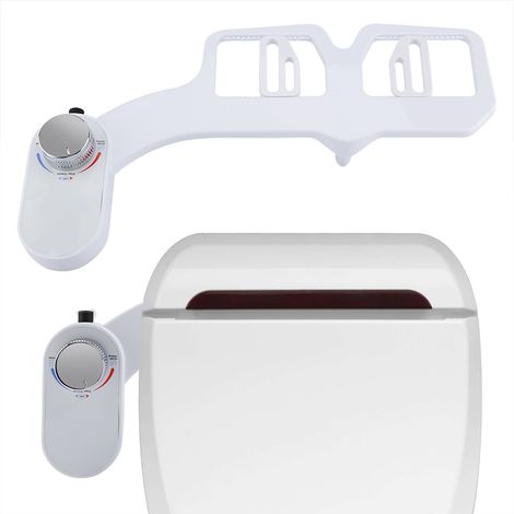 Accessoire bidet pour WC (non électrique) – Jet unique à eau froide pour l'hygiène – Filetage standard nord-américain (15/16") (1/5)