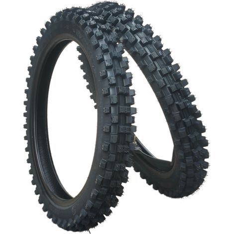 L'usine fournit des pneus de moto tout-terrain, 60/100-14, épaissis, antidérapants, résistants à l'usure, profil à dents hautes, toutes tailles disponibles (un pneu par client). (1/5)
