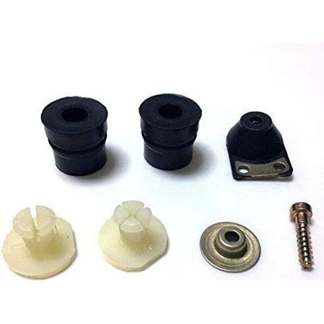 Kit silentbloc complet pour tronçonneuse Stihl MS240 MS260 – Ensemble adaptable avec vis et cache – Confort d'utilisation et précision de coupe (1/4)