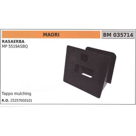 Tappo mulching MAORI rasaerba tosaerba tagliaerba MP 5519ASBQ 035714