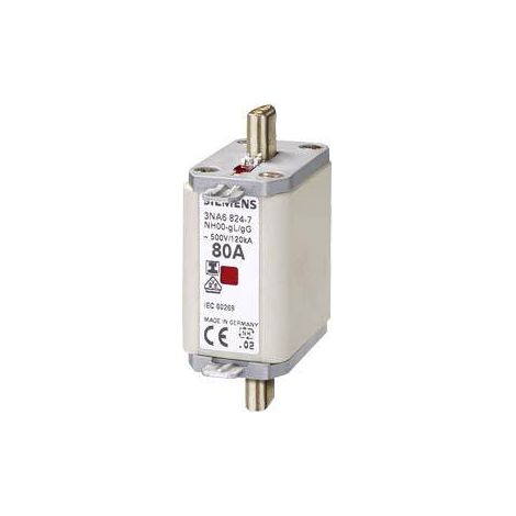Siemens 3NA6832 Cartouche-fusible Taille du fusible = 0 125 A 500 V 1 pc(s)