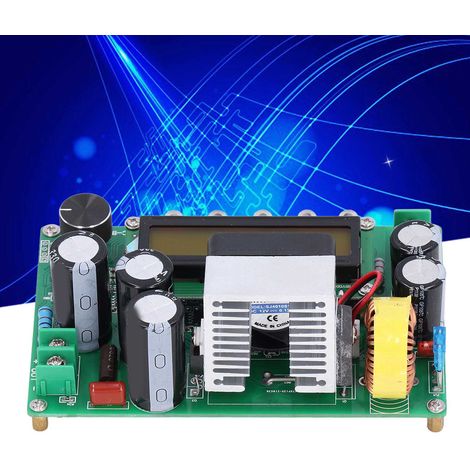 Alimentation CC à tension/courant constant avec affichage LCD, contrôle numérique et module de charge solaire MPPT DPX800S, doté de fonctions de communication et d'un écran LCD. (1/5)