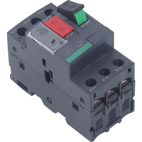 Interruptores de protección de motor  , disyuntor termomagnético, protector de sobrecarga en riel de 35 mm, CA 690 V (GV2-ME07 1,6-2,5 A) (1/5)
