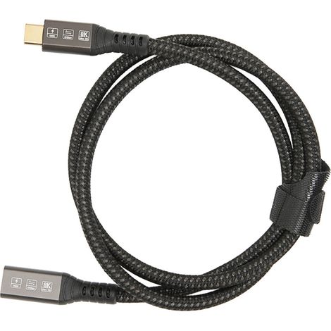 Cavo di prolunga Thunderbolt 4 USB4, compatibile con la tecnologia di ricarica rapida, estremamente versatile, dal design elegante e con supporto per alta risoluzione 8K e doppia uscita 4K.