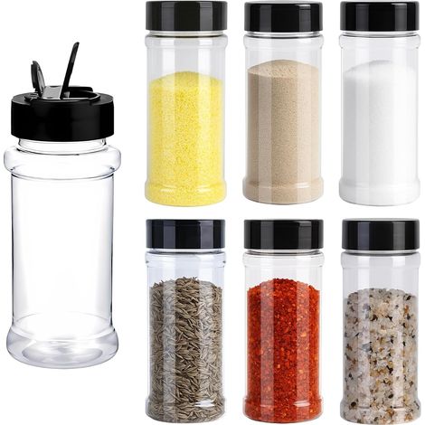 7 pièces pot a epices,pot epices,bocaux epices,bocaux à épices,pots à épices,rangement et organisation de cuisine (1/5)