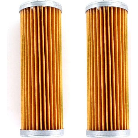 Filtre à carburant pour tracteurs Kubota modèles B : B1550, B1700, B1750, B20, B21, 2 x en ligne 2,9 cm x 8,7 cm (1/5)