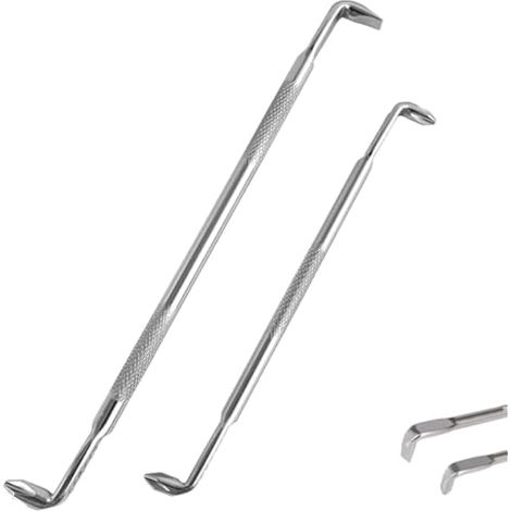 Lot de 2 tournevis coudés plats cruciformes cruciformes tournevis plat cruciforme tournevis plat Degré Z Double tête Offset Tournevis magnétiques